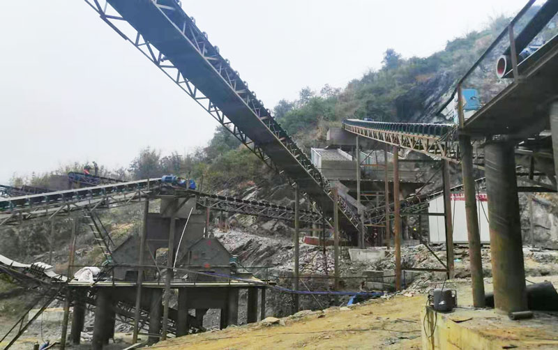 Guangdong Yingde 800t / h limestone production line